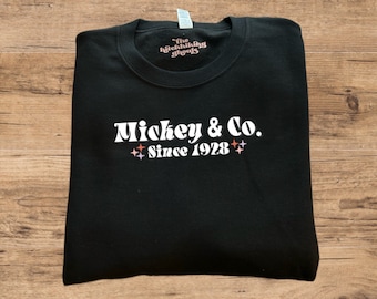 Mickey & Co Sweatshirt, Disney Sweater, Micky Maus