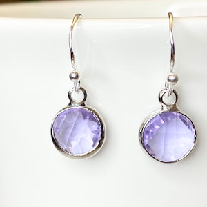 June birthstone earrings, June birthday earrings, June birthday gift, alexandrite earrings, alexandrite dangle earrings, June jewelry, gift