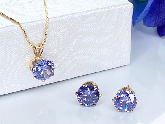 December birthstone jewelry sale set