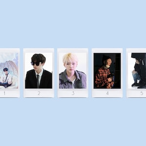 BTS Suga (Min Yoongi) Photos In Real Fujifilm Instax Polaroids