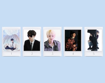 BTS Suga (Min Yoongi) Photos In Real Fujifilm Instax Polaroids