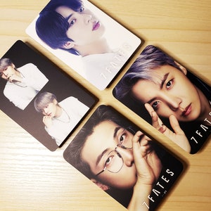 BTS 7 Fates Double-Sided High-End Photocards | Matte & Soft Touch Finish, High Quality, Sturdy, Round Edges | HaeJinMi |
