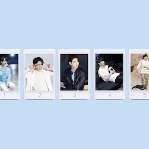 BTS Jungkook (Jeon Jungkook/JK) Photos In Real Fujifilm Instax Polaroids