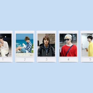 BTS Jimin (Park Jimin) Photos In Real Fujifilm Instax Polaroids