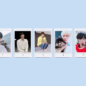 BTS Jin (Kim Seok Jin) Photos In Real Fujifilm Instax Polaroids