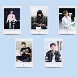 BTS RM (Kim Namjoon) Photos In Real Fujifilm Instax Polaroids