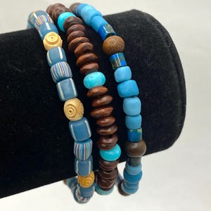 インドネシア産カカオブレスレット3点セット
