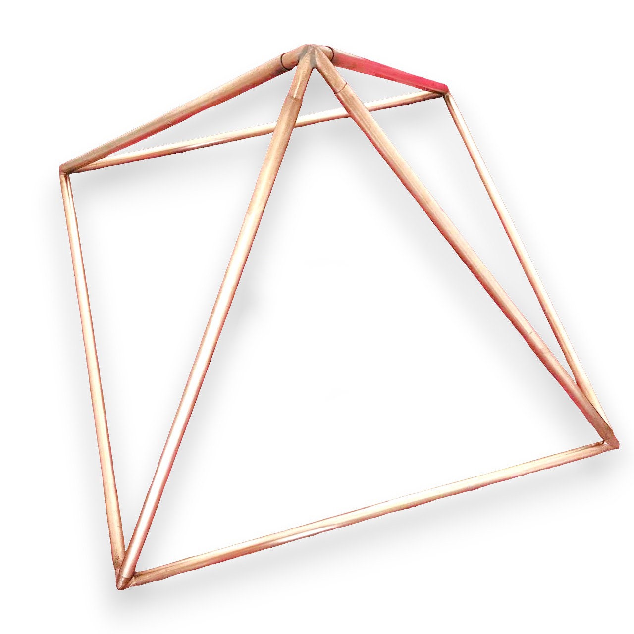 Solid Copper Pyramid - 2 5/8 inch