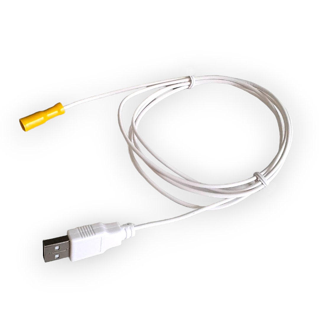 Black USB Grounding Cable With Cylindrical Socket Etsy