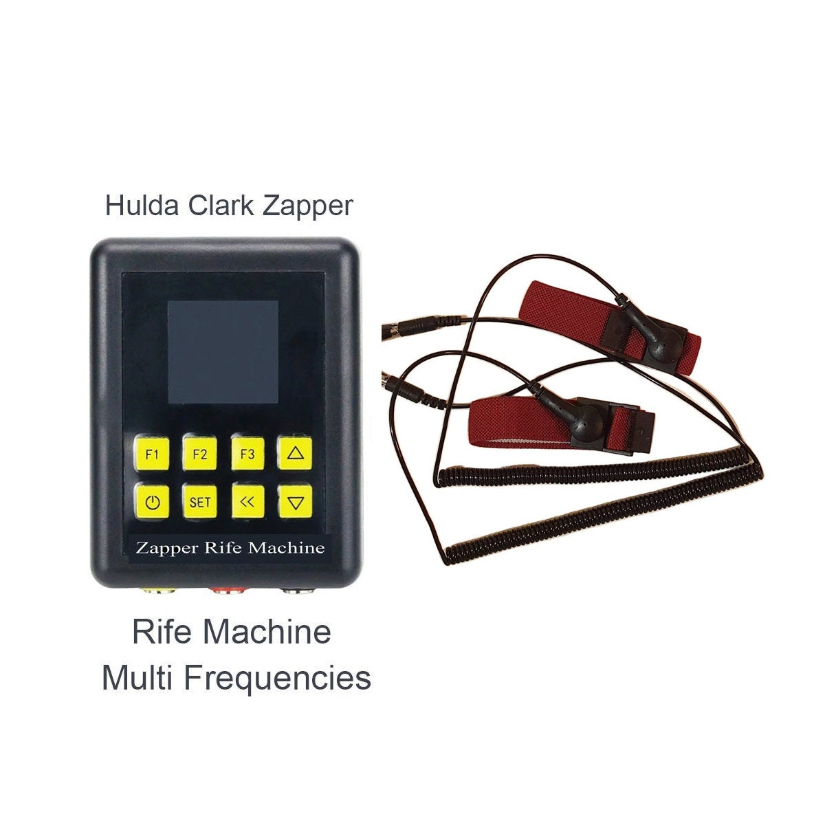 RIFE MACHINE With Hulda Clark Zapper Multi Frequencies and Copper