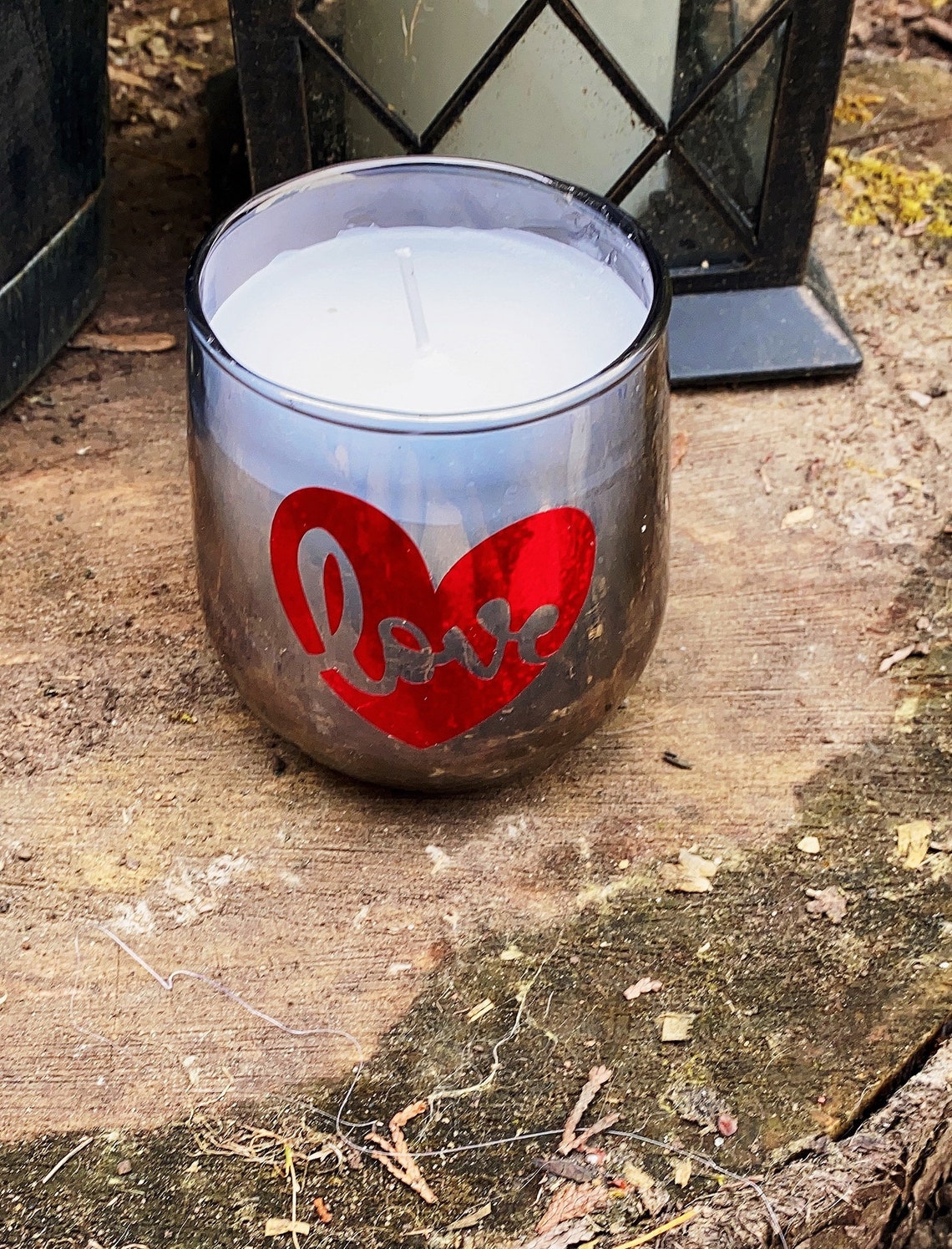 Color changing scented love candle free UK p&p Etsy