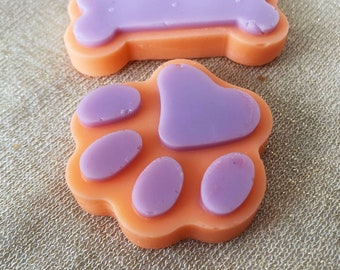 glitters hand made Sausage Dog wax melts birthday gifts soy wax dogs lovers vegan home decor cute decoration dogs gift box pink