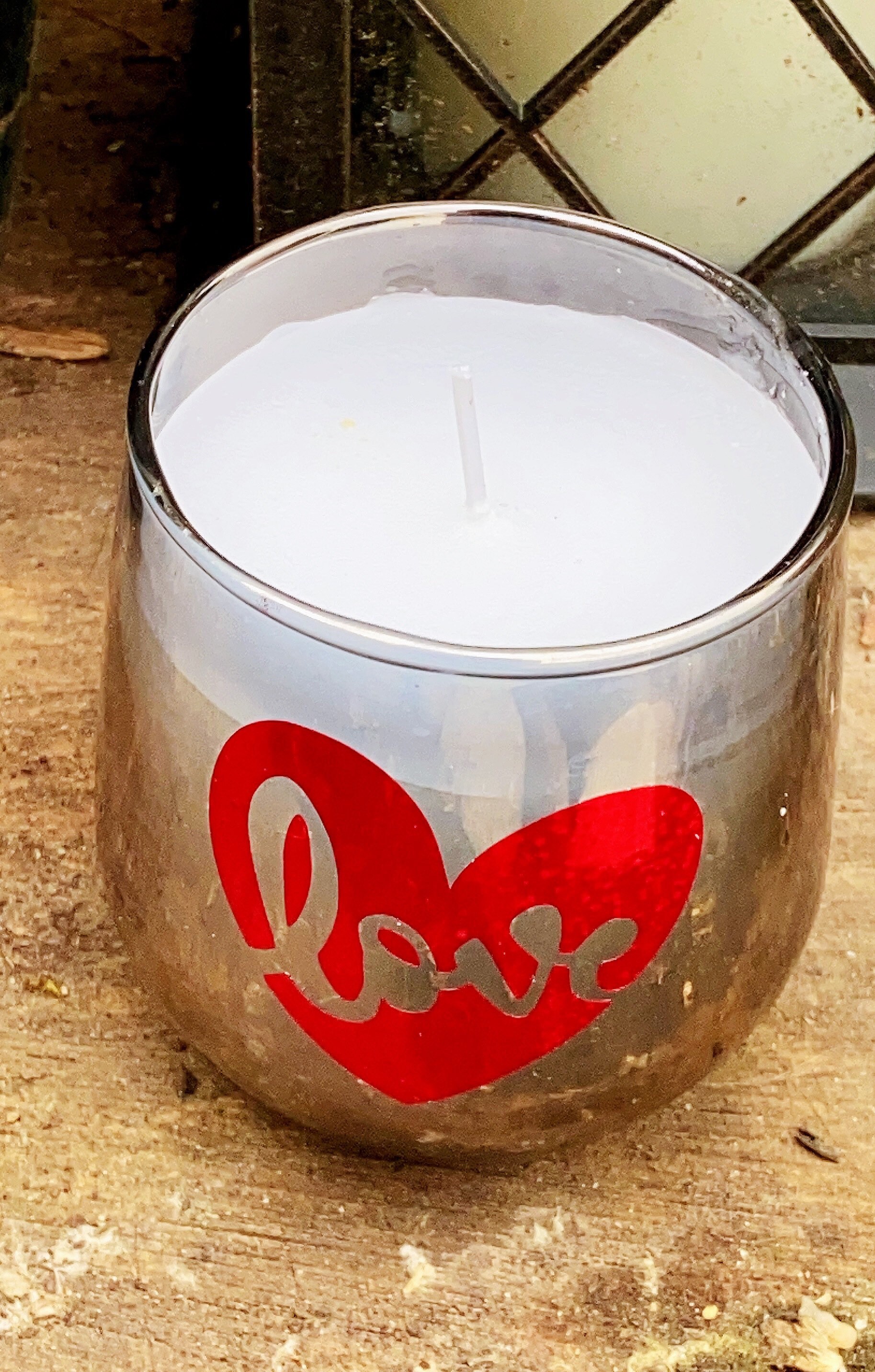 Color changing scented love candle free UK p&p Etsy