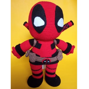Deadpool Crochet Doll