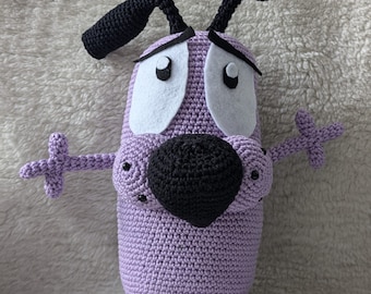 Courage The Cowardly Dog Crochet Doll