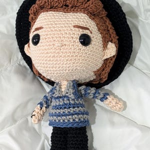 Liam Payne crochet doll with hat