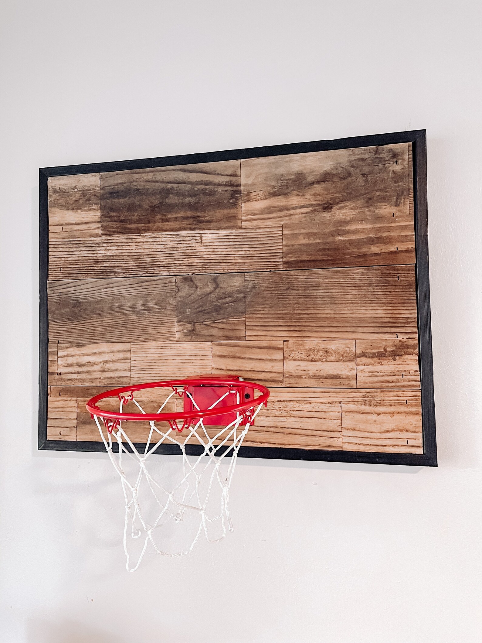 Reclaimed Wood Basketball Hoop Etsy