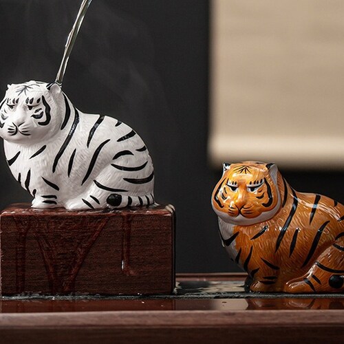 Color Changing Ceramic Tiger Statue Sculpture Decoration Kung - Etsy Color Changing Ceramic Tiger Statue Sculpture Decoration Kung - Etsy