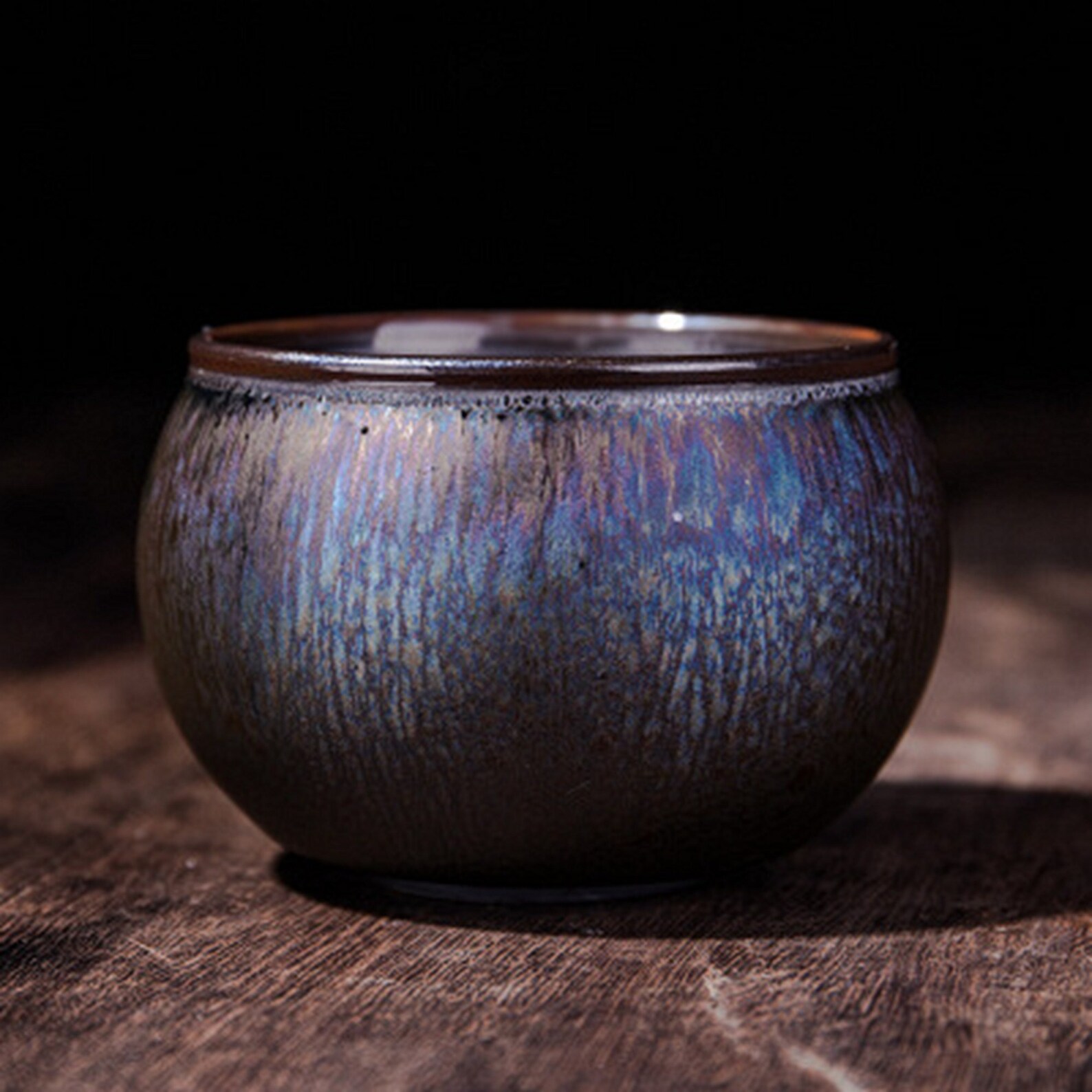 130ML Tianmu Glaze Jian Ware Tea Cup Starry Sky Ceramics Tea Etsy