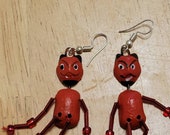 Day of the dead, dia de Los Muertos, Halloween, devil earings