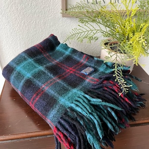 Coperta scozzese vintage Pendleton in 100% lana. immagine 3