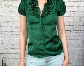 Camicetta vintage anni 2000 Fang con bottoni