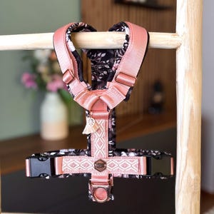 Buy Now Boho Harness Salmon Light Size S - Dog Harness - Lead Harness - Dog - Dog Accessories - Chest Harness - Unique Harness