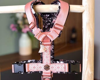 Buy Now Boho Harness Salmon Light Size S - Dog Harness - Lead Harness - Dog - Dog Accessories - Chest Harness - Unique Harness