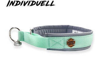 Individual choke stop collar adjustable - dog - dog collar - padded - dog accessories - collar - collar - dog