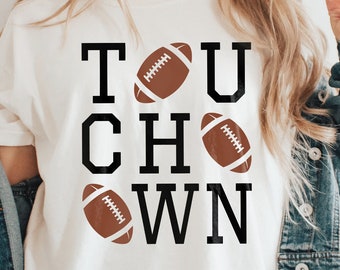 Touchdown Svg, Game Day svg, Football Season svg, Football svg, Football Mom svg, Touchdown Season svg, Sports Mom svg, Football Shirt svg