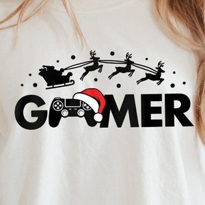 Christmas Gamer Svg, Merry Christmas svg, Christmas svg, Santa svg, Santa Reindeer svg, Boy Gamer, Christmas 2025 svg, Christmas Shirt svg