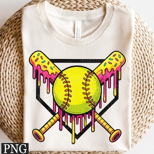 Goteo de sóftbol (Png), Goteo de helado (Png), Mamá de sóftbol (Png), Mamá de sóftbol (Png), Sóftbol (Png), Día del juego (Png), Sublimación de sóftbol