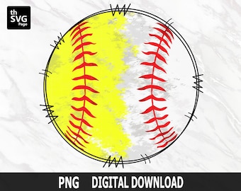 Baseball png, Half Baseball, Softball png, Game Day, Half Softball, Retro Softball, Baseball Designs, Softball Designs, Sublimation Designs