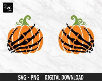 Pumpkin Skeleton Hands, Hands Pumpkin, Skeleton Boob Hands, Halloween Pumpkin, Funny Halloween svg, Halloween Party svg, Pumpkin Designs