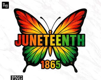 Juneteenth-vlinder png, 1865 Juneteenth png, Juneteenth png, Black History png, zwarte vrouw png, Independence Day, Juneteenth-sublimatie