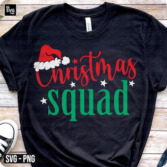 Christmas Squad Svg, Christmas svg, Christmas Crew svg, Merry Christmas svg, Christmas Vibes svg, Funny Christmas svg, Christmas Shirt svg