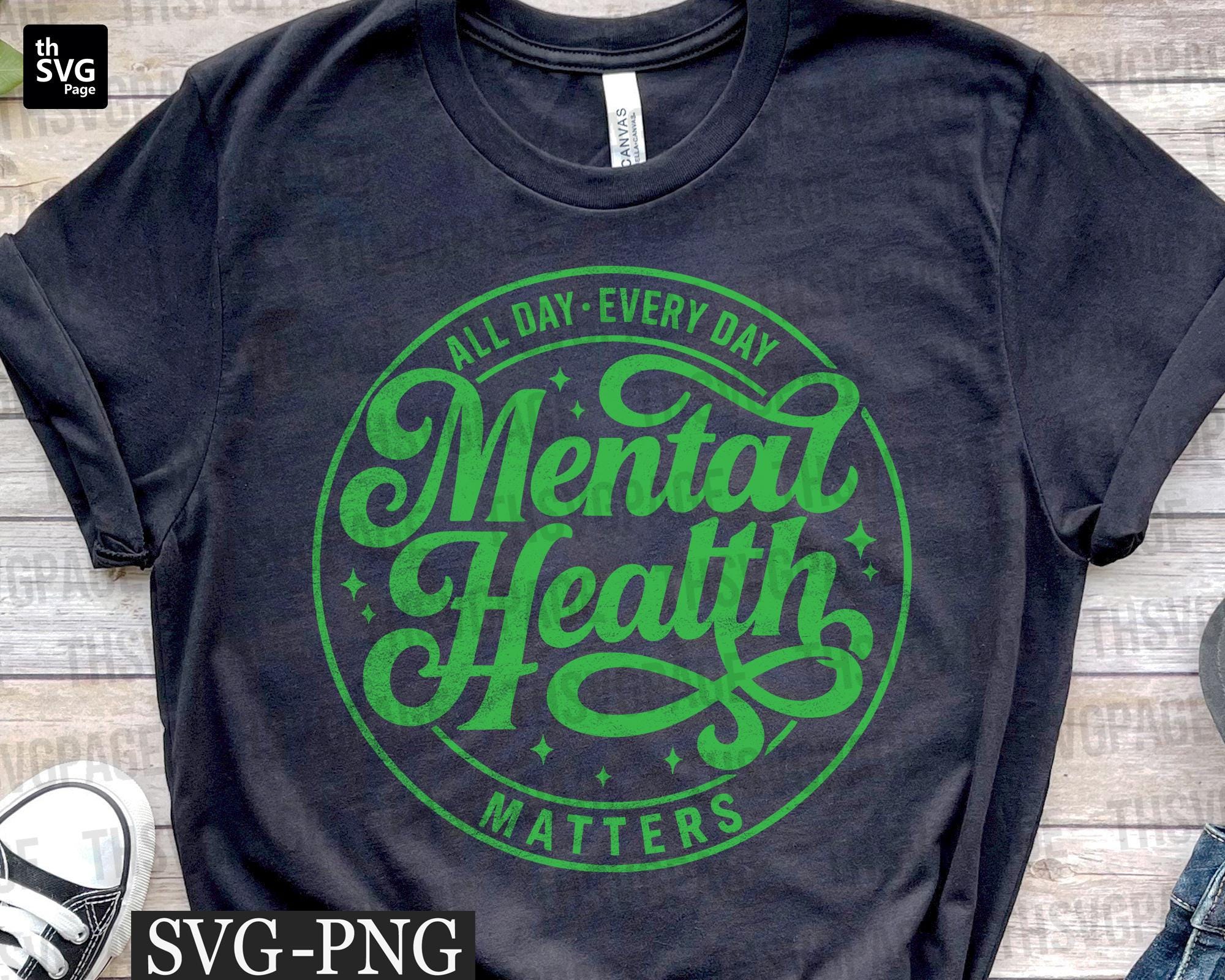 Mental Health Matters Svg, Self Love Svg, Mental Health Awareness Svg ...