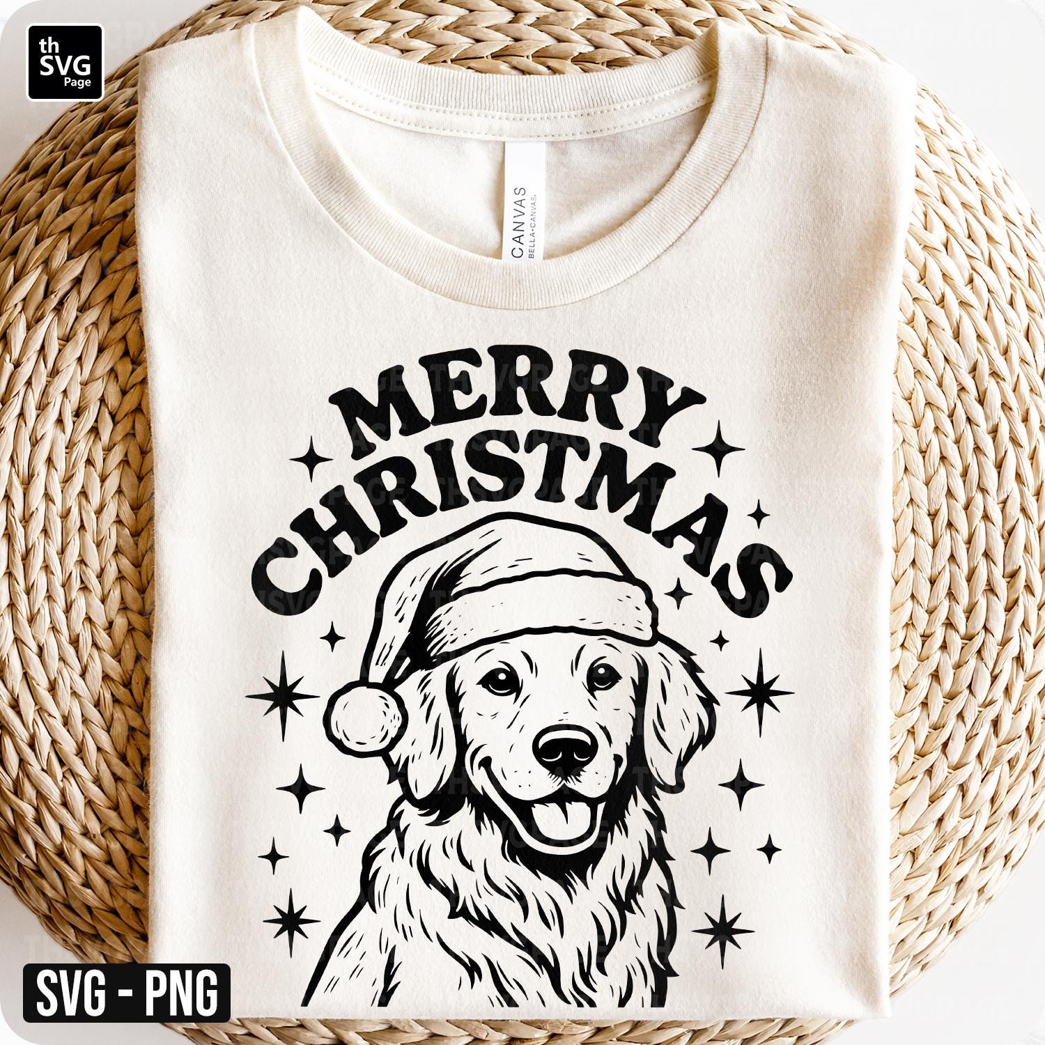 Christmas Golden Retriever SVG PNG, Dog Christmas Svg, Merry Christmas ...