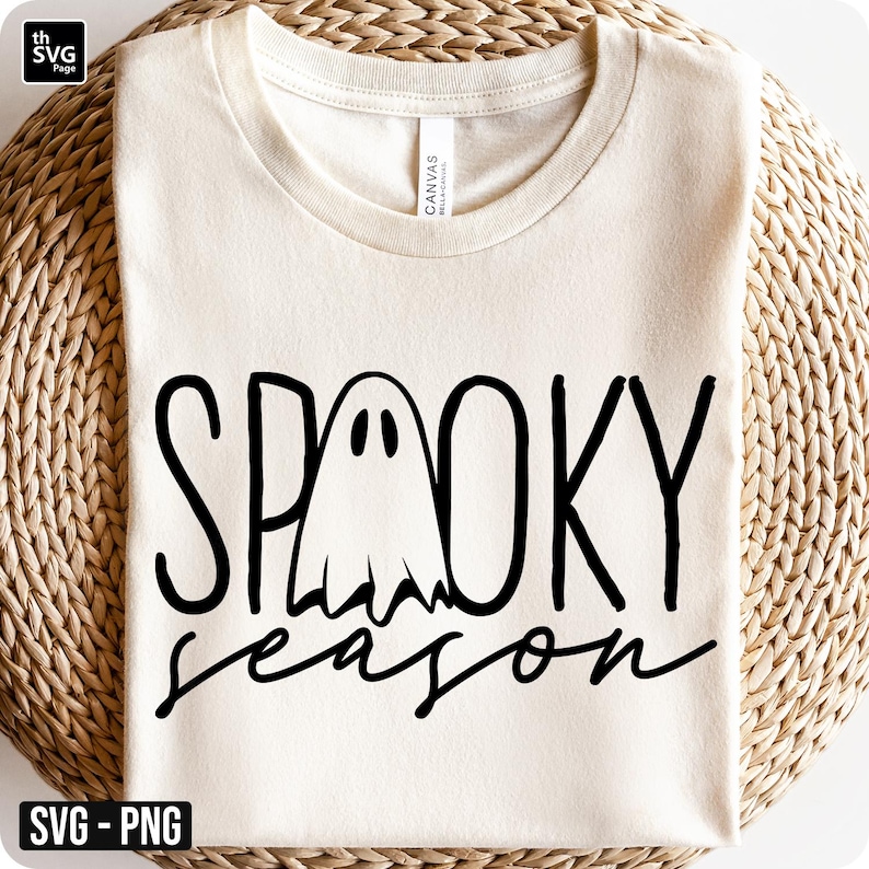 Spooky Season Svg, Happy Halloween svg, Spooky Vibes svg, Trick or Treat svg, Fall Vibes svg, Halloween Shirt svg, Cricut Cut Files image 1