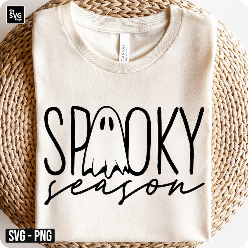 Spooky Decal for Shirts - Etsy