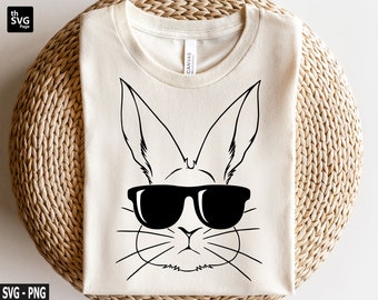 Bunny Glasses svg, Bunny Boy svg, Easter Day svg, Bunny With Glasses, Kids Easter svg, Cute Easter Svg, Easter Svg, Easter Shirt svg