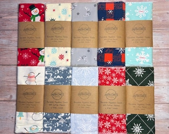 Reusable Paperless Towels - Winter