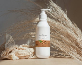 Huile d’amande douce 100% pure pour cheveux et corps pour fabriquer des chantilly pour hydrater les cheveux et pour le massage du corps