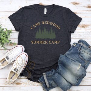 Camp Redwood Shirt, Summer Camp T-Shirt, Horror Story Tee, Retro Summer 1984 Shirt, Vintage Camp Redwood Tee, Ryan Murphy,Camp Counselor Tee