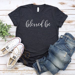 Blessed Be Shirt, Wiccan Tee, Witchy T-Shirt, Witchcraft Shirt, Witch Shirt, Goth Shirt, Pagan Clothing, Wicca Shirt, Witch Aesthetic