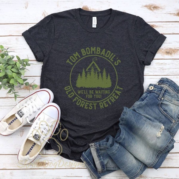 Tom Bombadil's Old Forest Retreat Shirt, Funny Fantasy Shirt, Nerd T-Shirt, Fantasy Novel, The Trilogy Shirt, Ringer Shirt, Bibliophile Gift