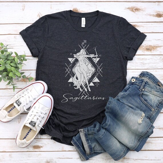 Sagittarius Horoscope Shirt, Astrology T-shirt, Zodiac Tee, Zodiac