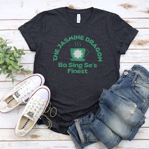 The Jasmine Dragon Shirt, Cool Fire Bender Shirt, Earth Bending Apparel, Cute Bender Shirt, Uncle Iroh, Zuko, Aang Shirt, Jasmine Dragon