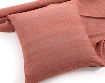 3 Meter Handwoven Red Cotton Fabric | Natural Dyes | Pure Cotton  | 100 cm wide | 250 gsm