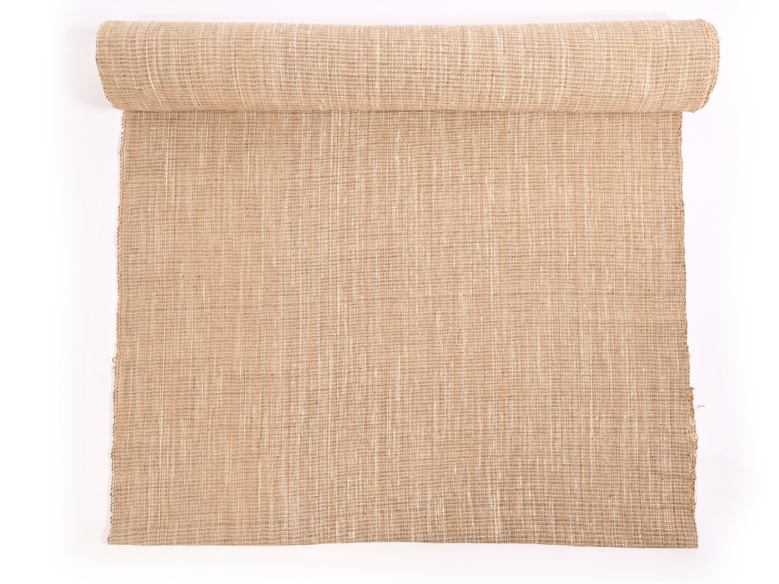 CF-99 Brown Shade Solid Dyed Woven Cotton Flax Fabric main image 1